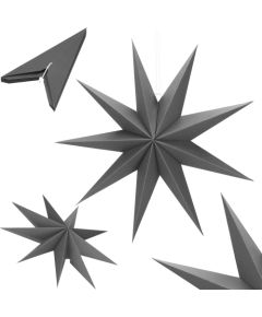 Dekoratīva papīra zvaigzne Springos CA1102  60cm