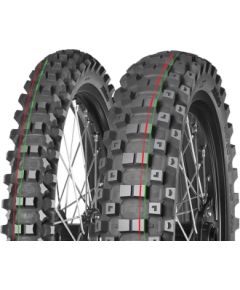 90/100-12 MITAS TERRA FORCE-MX MH 46M TT red&green