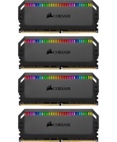 Corsair DDR4 32 GB 3200-CL16 - Quad-Kit - Dominator Platinum RGB Black