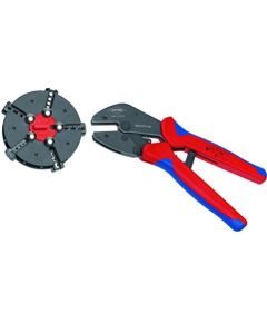 Knipex 97 33 02 crimping tool with changer magazine