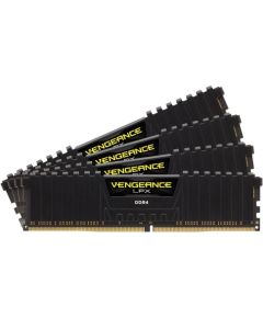 Corsair DDR4 64GB 2666-16 Vengeance LPX Black Quad