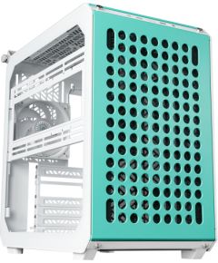 Cooler Master Qube 500 Flatpack Macaron Edition Tower Case (White, Mint, Pink, Cream)