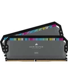 Corsair 32 GB DDR5-6000 Kit, memory (green, CMT32GX5M2D6000Z36, DOMINATOR PLATINUM RGB, EXPO, for AMD)