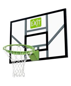 EXIT Galaxy basketbola aizmugure ar Dunk  stīpu un tīklu - zaļa/melna