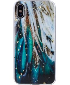 Fusion Gold Glam Feathers силиконовый чехол для Samsung A556 Galaxy A55 5G