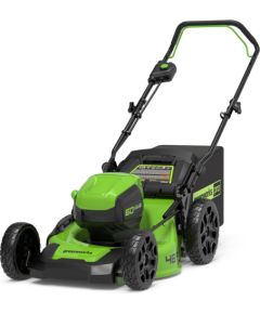 Akumulatora zāles pļāvējs Greenworks GD60LM46HP; 60 V (bez akumulatora un lādētāja)