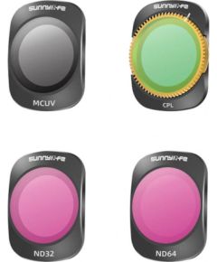 4 filters MCUV CPL ND32/64 Sunnylife for Pocket 3