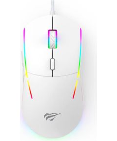 Gaming Mouse Havit MS961 RGB 1200-12000 DPI (white)