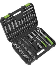 Bgs Technic Socket Set 1/4",1/2" Drive 94pc