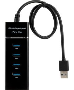 RoGer AD15651 USB 3.0 Hubs - Sadalītājs 4 x USB 3.0 / 5 Gbps