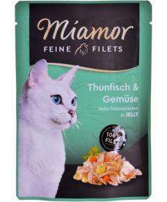 Miamor cats moist food Tuna with vegetables 100 g