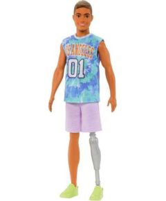 Lalka Barbie Mattel Ken Fashionistas 212 z protezą nogi HJT11