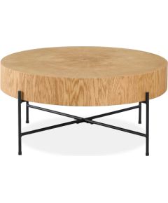 Coffee table CASTINO D75xH36cm, oak