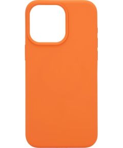 Evelatus Apple  iPhone 15 Pro Max Premium Magsafe Soft Touch Silicone Case New Function Orange