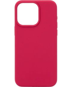 Evelatus Apple  iPhone 15 Pro Max Premium Magsafe Soft Touch Silicone Case New Function Rose Red