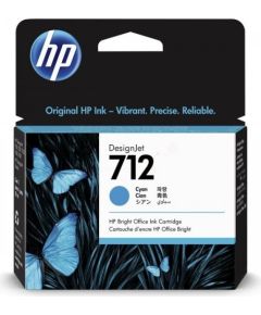 HP Ink No.712 Cyan (3ED67A)