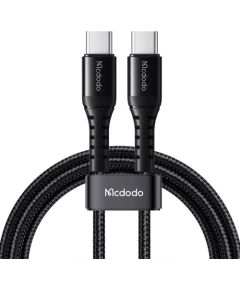 Cable USB-C to USB-C Mcdodo CA-5640, 60W, 0.2m (black)