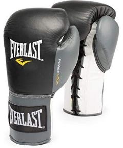 Boksa cimdi Everlast Powerlock Lace-up Black/Grey