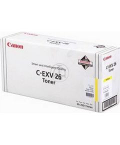Canon C-EXV 26 (1657B006 / 1657B011), dzeltens kārtridžs lāzerprinteriem, 6000 lpp.
