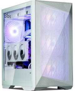 Zalman Z9 Iceberg MS ATX ARGB fan.x4, White