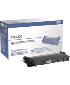 Toneris Brother TN-2320 (TN2320), melns kārtridžs lāzerprinteriem, 2600 lpp.,ekvivalents