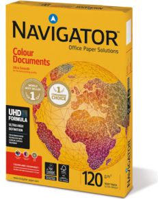 Papīrs NAVIGATOR COLOUR DOCUMENTS A3 120 g/m2, 500 loksnes/iepakojumā