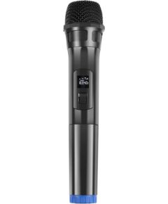 Wireless dynamic microphone UHF PULUZ PU628B 3.5mm (black)