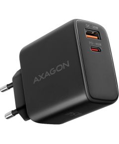 AXAGON ACU-PQ45 wall charger QC3.0,4.0/AFC/FCP/PPS/Apple + PD type-C, 45W, black