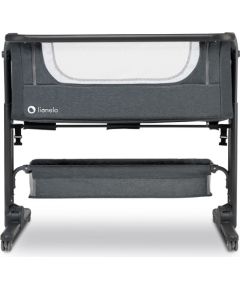 Bērnu gulta Lionelo Timon 3in1 Graphite Bērnu gultiņas