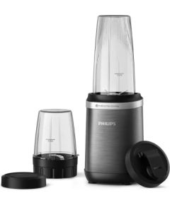 PHILIPS HR2766/00 5000 Series blenderis 1000W, melns (kompl. 2 krūzes)