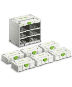 Instrumentu uzglabāšanas sistēma Systainer Festool SYS3-RK/6 M 337-Set