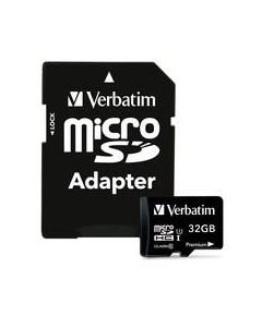 Verbatim 32GB Micro SD (HC) CLASS 10 WITH ADAPTOR