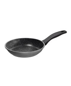 Stoneline 19047 Type Frying pan, 28 cm, Suitable for hob types Suitable for all cookers including induction cookers, Black, Non-stick coating,