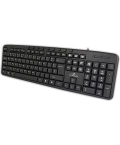 Esperanza Titanum TK111 USB multimedia keyboard Black