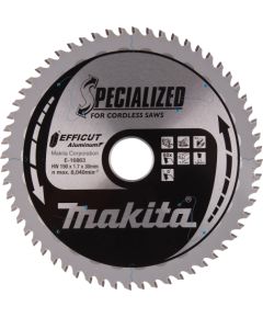 Griešanas disks alumīnijam Makita E-16863; 190x30 mm; Z60; 0°