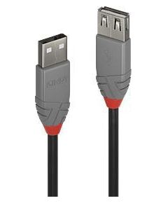 CABLE USB2 TYPE A 0.5M/ANTHRA 36701 LINDY