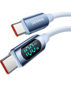 Cable USB-C to USB-C Toocki TXCTT1- XX04-B2, 2m, FC 100W (blue)