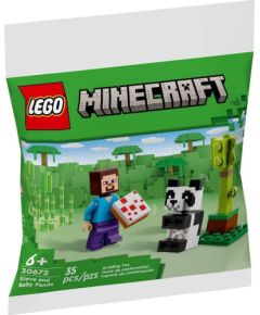 LEGO Minecraft Steve i mała panda (30672)