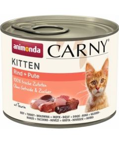 ANIMONDA Carny Kitten Beef Turkey - wet cat food - 200 g