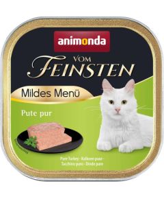 ANIMONDA Vom Feinsten Mildes Menu Pute pur - wet cat food - 100g