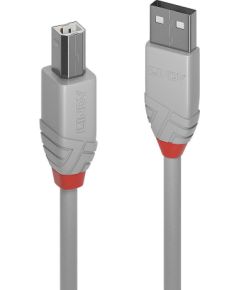 CABLE USB2 A-B 3M/ANTHRA 36684 LINDY