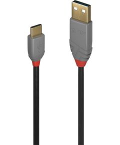 CABLE USB2 C-A 1M/ANTHRA 36886 LINDY