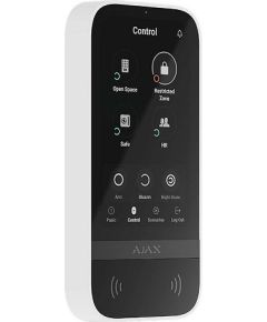 Ajax Wireless keypad with touch screen (White)