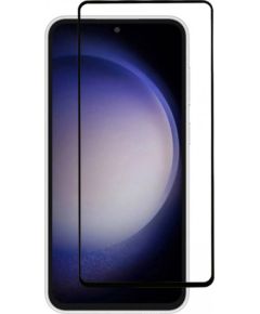 Fusion full glue 5D aizsargstikls pilnam ekrānam Samsung S711 Galaxy S23 FE melns