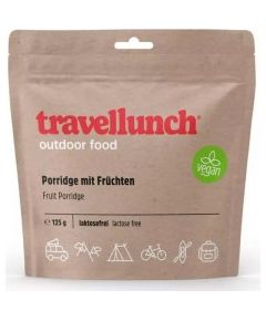 Travellunch Tūristu pārtika FRUIT PORRIDGE, Lactose free, vegan