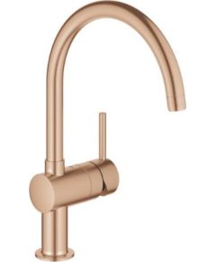 Grohe virtuves izlietnes maisītājs Minta C, brushed warm sunset