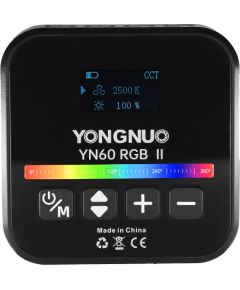 Yongnuo видеосвет YN60 RGB II, черный