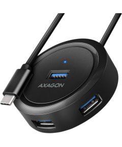 Axagon HUE-P1C SUPERSPEED USB-C ROUND HUB