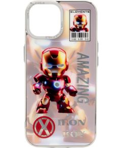 iLike Apple  iPhone 14 PC Silicone Case Iron Boy