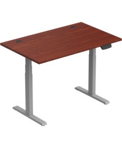 Adjustable Height Table Up Up Thor Gray, Table top M Dark Walnut